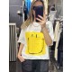 Beyaz Smile Emoji Baskılı T-shirt 