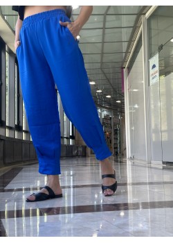 Yarım Şalvar Pantalon Mavi 